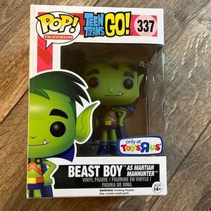 Funko Pop Television Teen Titans GO! Beast Boy as Martian Manhunter #337